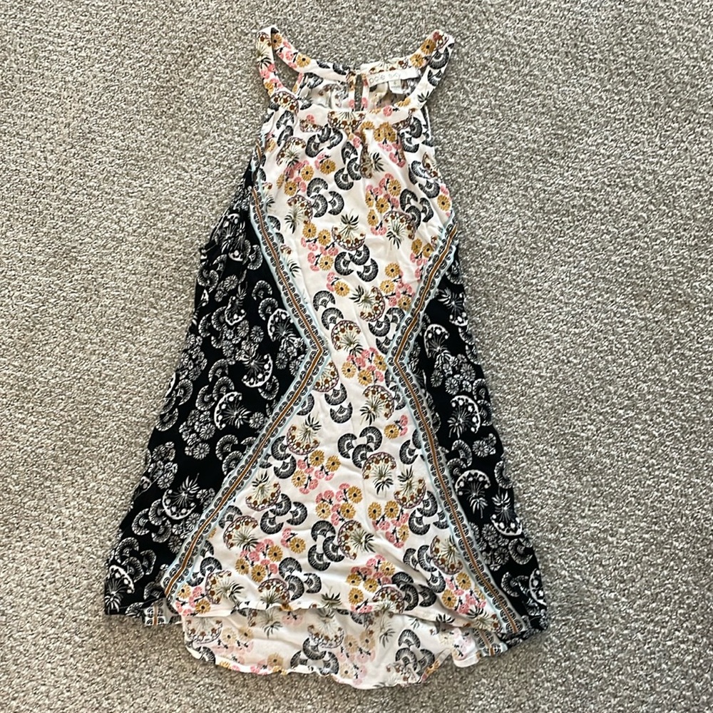 Pale Sky Floral Blouse